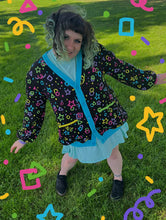 Load image into Gallery viewer, Roller Rink Carpet Cardi