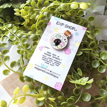 Load image into Gallery viewer, Bottled Soot Sugar Spirit Enamel Pin