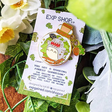 Load image into Gallery viewer, Roaring Totoro Forest Guardian Enamel Pin