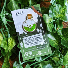 Load image into Gallery viewer, Forest Kodama Bottled Spirit Enamel Pin