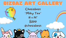 Load image into Gallery viewer, March-April 2024 BizBaz Boba Art Gallery Submissions
