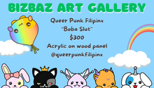 Load image into Gallery viewer, March-April 2024 BizBaz Boba Art Gallery Submissions