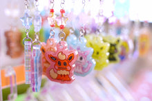 Load image into Gallery viewer, QT Lil Kawaii Creature Acrylic Earrings with Crystal Beads