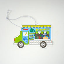 Load image into Gallery viewer, Lonchera con Luchadores (Playas (Ocean) Scented) Air Freshener