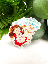 Load image into Gallery viewer, Dinner On The Ground - Vinyl Sticker