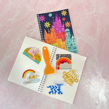 Load image into Gallery viewer, Castle dreaming reusable sticker book
