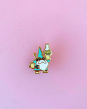 Load image into Gallery viewer, Gnome Scientist Enamel Pin