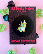 Load image into Gallery viewer, Gnome Scientist Enamel Pin
