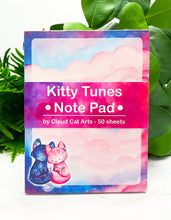 Load image into Gallery viewer, Kitty Tunes - 50 Sheet Notepad
