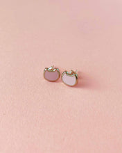 Load image into Gallery viewer, Mini Pink Cat Earring Studs • Silver