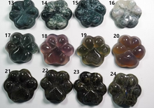 Load image into Gallery viewer, Dog Paw Crystals (Amazonite, Amethyst, Fluorite or Rose Quartz)