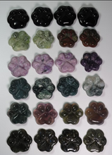 Load image into Gallery viewer, Dog Paw Crystals (Amazonite, Amethyst, Fluorite or Rose Quartz)