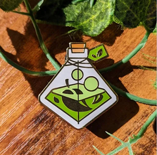 Load image into Gallery viewer, Green Leaf Tea Vitality Potion Enamel Pin