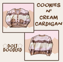 Load image into Gallery viewer, Cookies n' Cream Cardigan