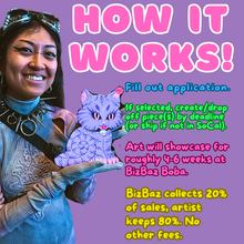 Load image into Gallery viewer, March-April 2024 BizBaz Boba Art Gallery Submissions