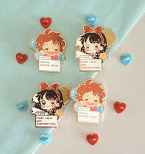 Load image into Gallery viewer, Magical Moments Positivity Enamel Pin Series