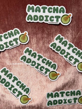 Load image into Gallery viewer, Matcha Addict Sticker