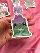 Load image into Gallery viewer, Cowboy Frog or Leafboy Frog Stickers