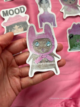 Load image into Gallery viewer, Adopt a cutie sticker: bonnet babes, beanie banes, and more!