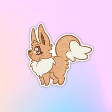 Load image into Gallery viewer, Shiny Woodland Pocket Gremlin or Regular Holo Sparkle Sticker - Cute Sticker - Laptop Decal