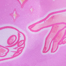 Load image into Gallery viewer, Cat Paw 5x7" Glitter Textured Art Print