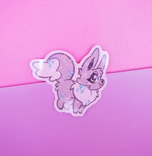 Load image into Gallery viewer, Shiny Woodland Pocket Gremlin or Regular Holo Sparkle Sticker - Cute Sticker - Laptop Decal