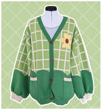 Load image into Gallery viewer, Unisex Oversized Flower Or Rainbow Cardigan