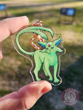 Load image into Gallery viewer, Fairy, Psychic + Midnight Evolution Kitties Acrylic Charm - 2.5" Double Sided Holographic Acrylic Keychain