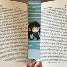 Load image into Gallery viewer, DS KNY Anime Chibi Muichan Blueberry Fruit Slayer Bookmark - Tokito #B007