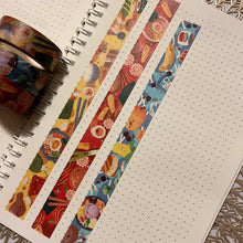 Load image into Gallery viewer, Bibimbap Washi Tape Rolls - Approximately 10m #WT004