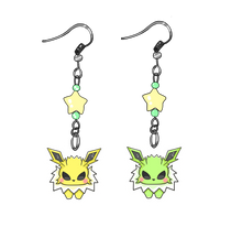 Load image into Gallery viewer, QT Lil Kawaii Creature Acrylic Earrings with Crystal Beads