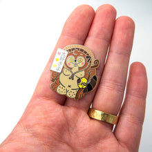 Load image into Gallery viewer, I LOVE YOU TANUKI PIN
