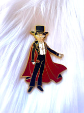 Load image into Gallery viewer, Tuxedo Mask Enamel Pin - Sailor Moon: Perfect Humans x Cult Fiction Press Collab