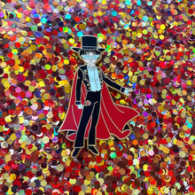 Load image into Gallery viewer, Tuxedo Mask Enamel Pin - Sailor Moon: Perfect Humans x Cult Fiction Press Collab