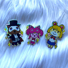 Load image into Gallery viewer, Moonie Crossing Rainbow Glitter Stickers!