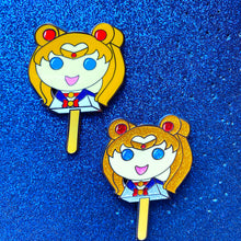 Load image into Gallery viewer, BB.CRE-8 x Perfect Humans Blind Bag Moonie Bubblegum Popsicle Pin Series! (Inner Scouts)