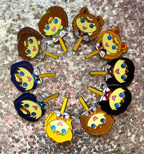 Load image into Gallery viewer, BB.CRE-8 x Perfect Humans Blind Bag Moonie Bubblegum Popsicle Pin Series! (Inner Scouts)