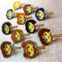 Load image into Gallery viewer, BB.CRE-8 x Perfect Humans Blind Bag Moonie Bubblegum Popsicle Pin Series! (Inner Scouts)