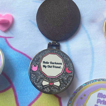 Load image into Gallery viewer, Sleepy Star Hinged Compact Pins!