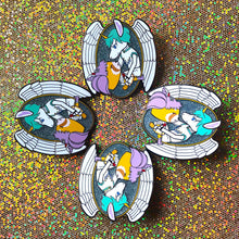 Load image into Gallery viewer, Sailor Retsuko & Seilios Pin and Sticker Set!