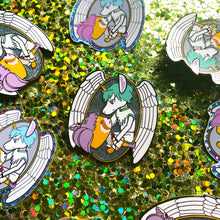 Load image into Gallery viewer, Sailor Retsuko & Seilios Pin and Sticker Set!