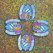 Load image into Gallery viewer, Sailor Retsuko & Seilios Pin and Sticker Set!