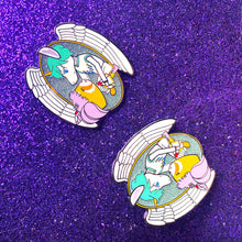 Load image into Gallery viewer, Sailor Retsuko & Seilios Pin and Sticker Set!