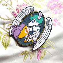 Load image into Gallery viewer, Sailor Retsuko & Seilios Pin and Sticker Set!