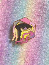 Load image into Gallery viewer, Magical Transcension Stained Glass Pins (Serena + Black Lady)