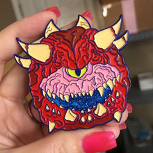 Load image into Gallery viewer, Cacodemon Doom Enamel Pin