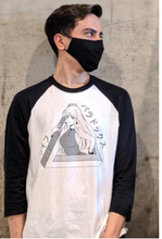Load image into Gallery viewer, Triangle Paradox Waifu Baseball Shirt