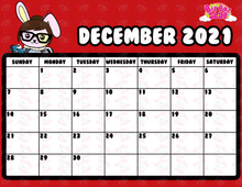 Load image into Gallery viewer, 5 Piece Digital Downloads: December 2021 - NiteNite Ufo, Doki Mei, and More!