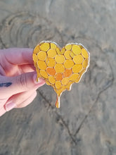 Load image into Gallery viewer, Heart of Liquid Gold Pin