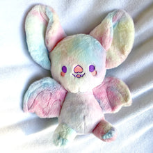 Load image into Gallery viewer, Bright Bat Plushies: Lavender, Pink, Charcoal or Rainbow!
